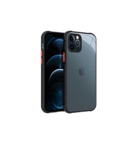 Apple iPhone 12 Pro Uyumlu Kılıf Zore Kaff Kapak (Siyah)
