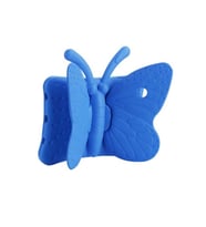 Apple iPad Mini 2-3 Uyumlu Zore Butterfly Standlı Tablet Kılıf (Mavi)