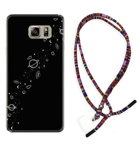 Samsung S7 Edge S20 Fe Plus Ultra S21 S22 Kılıf Boyun Asklı Rasta Silikon Planet 1620