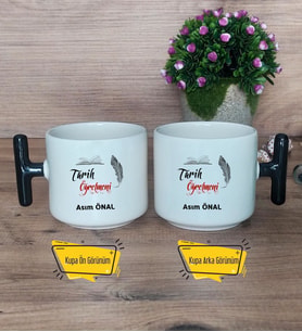 Tarih Öğretmeni Kupa Bardak T Siyah Kulplu Öğretmenler Günü Hediyesi Tarih Öğretmenine Hediye