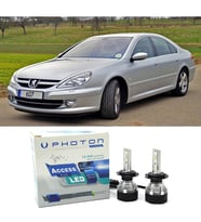 Peugeot 607 Led Xenon Uzun Far Ampulü H1 Access Yeni Seri Beyaz