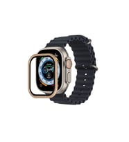 Watch Ultra 49mm Alüminyum Kasa Cam Ekran Koruyucu - Yıldız Işığı