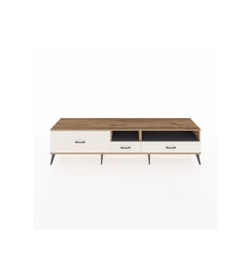 Hyperion TV Ünitesi 2 Raflı 3 Çekmeceli  220x44x51 Çam-Antrasit/Aytaşı
