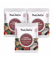 TheLifeCo Chia Pudding 57 gr (glutensiz, vegan) x 3 Adet