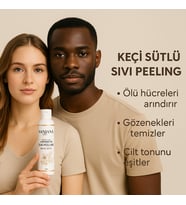 SANJANA KEÇİ SÜTLÜ PEELİNG 125 ML,ÖLÜ HÜCRELERİ ARINDIRIR, GÖZENEKLERİ TEMİZLER