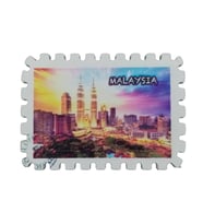 Malezya Temalı Pul Magnet (Karışık)