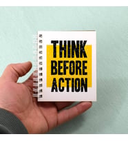 Action Motto Tasarım Hediyelik Not Defteri