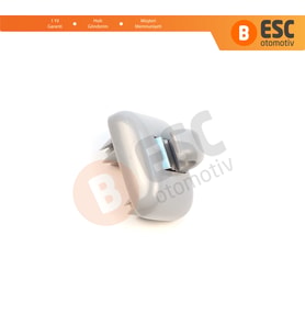 Audi A1 A3 A4 B7 B8 B9 A5 A6 C6 Q2 Q3 Q5 TT Seat Exeo İçin Güneşlik Tutucu Ayak Klipsi Gri Renk