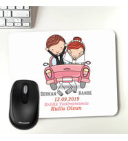 Kişiye Özel Evlendik Mutluyuz Kişiye Özel Mousepad