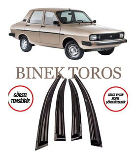 Balp Renault 12 Toros Binek Cam Rüzgarlığı 4lü