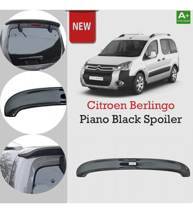 Citroen Berlingo Bagaj Üstü Spoiler Pianoblack 2008-2018