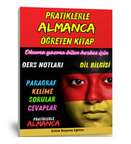 Pratiklerle ALMANCA Öğreten Kitap (RENKSİZ)