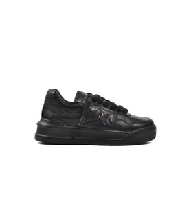 Ayakmod Premium 1306 Siyah Cilt Erkek Sneaker