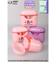 "DEKOMUS ISLAK MENDİL HEDİYELİ" LİSANSLI MY MELODY "TEKLİ" ÇİFT BIÇAKLI PODS/KULAKLIK TASARIMLI KALEMTRAŞ