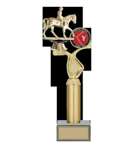 ODAK KUPA - Figürlü Kupalar - At / Binici Figürlü Kupalar FG-015 A - 39 cm