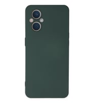 Durukar® Reno 7 Lite Kılıf Nano içi Kadife Silikon - Koyu Yeşil