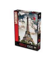 1000 Parça Eiffel Tower Paris Puzzle - Koleksiyonluk Yapboz