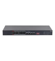 Dahua S3218-16et-135, 16 Port, Megabit, Poe 135w, 2 Port Gigabit Uplink, 2 Port Gigabit Sfp, Longe R