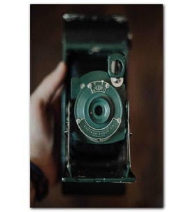 Cakatablo  Eski Kodak Fotoğraf Makinesi MDF Tablo