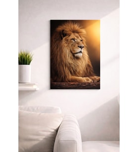 LION1  TASARIM MDF TABLO (27X18)