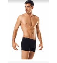 TUTKU 0114 ERKEK LİKRALI BOXER ŞORT 10 ADET (Siyah)