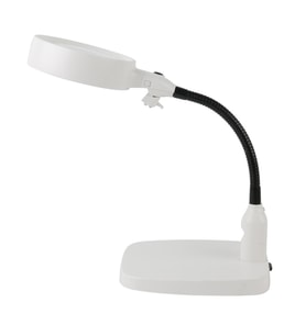 Masaüstü 10X Led Işıklı Büyüteç Okuma El Sanatları Onarım Büyüteç 7765