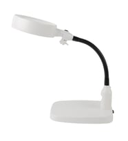 Masaüstü 10X Led Işıklı Büyüteç Okuma El Sanatları Onarım Büyüteç 7765