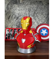 Riva Self Iron Man Büstü - 3D Baskı Figür - Marvel Koleksiyonluk Masaüstü Dekor - 12 cm