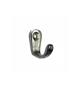 Tekli Anahtar, Bijuteri, Vitrin, Dekor Askısı - Nikel, 10x18x22 mm TG-V 4649