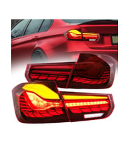Bmw F30 2012-2018 Uyumlu Kırmızı Dragon Gts Ledli Arka Stop Lambası