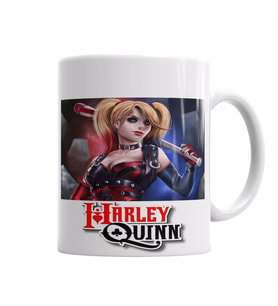 Harley Quinn Kupa Bardak Porselen