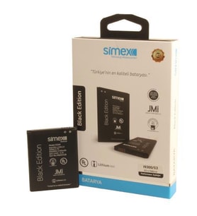 Simex I9300 Galaxy S3 ile Uyumlu Black Edition Batarya 2100mAh