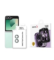 Galaxy Z Flip 6 Zore CL-11 Safir Parmak İzi Bırakmayan Anti-Reflective Kamera Lens Koruyucu