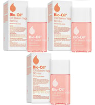 Bio-Oil Çatlak Oluşumunu Önleyici Cilt Bakım Yağı 60ML (Yeni Formül) (3 Lü Set)