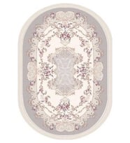Brillant İpek Latex Oval Halı-ANLORA HJE11753.801-(130X190CM)
