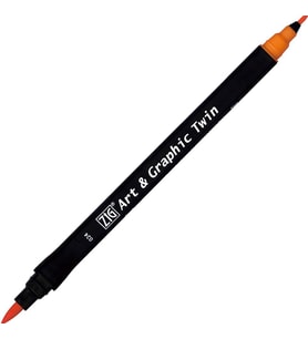 Zig Art & Graphic Twin Marker Çizim Kalemi 24 Scarlet 