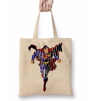 Superman Typography Bez Çanta Uzun Saplı