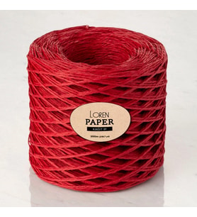Loren Paper Bordo Kağıt İpi - RH06
