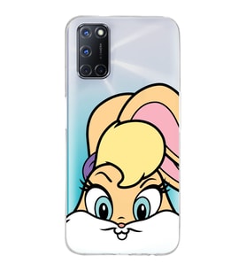 Oppo A52/A72/A92 Uyumlu Lola Bunny Desenli Şeffaf Telefon Kılıfı