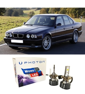 Bmw E34 Led Xenon Uzun Far Ampulü H1 Mono Yeni Seri Beyaz