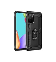 Çınarcık Dev Xiaomi Pocophone M3 Kılıf Sofya Yüzüklü Silikon Kapak - Gold