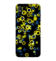 Xiaomi Redmi 9A Uyumlu Kapak Semboller Tasarımlı Şeffaf Silikon Kılıf