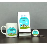 Veteriner Hekim Üçlü Set (Kupa + Telefon Standı + Anahtarlık) 004