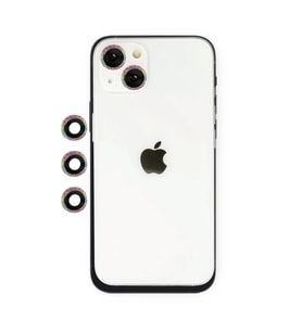 Apple İphone 14 Shine Kamera Lens - Rainbow