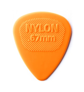Jim Dunlop 443R.67 Nylon Midi Pena (0.67 mm)