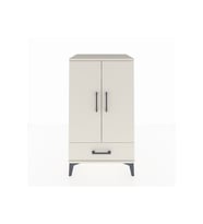 Hyperion Komodin 3 Raflı Tek Çekmeceli 2 Kapaklı 60x44x106 Aytaşı-Aytaşı