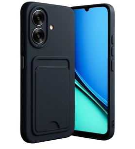 Realme Note 60 Kelvin Kartvizitli Silikon - Siyah