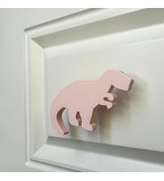 Pomerol Pembe Dino 1 Dolap Kulpu-Çocuk Odası, Mutfak ve Banyo İçin Modern,Sevimli ve Dayanıklı Mobilya Kulp
