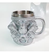 V6 Motor Paslanmaz Çelik Kupa Bardak