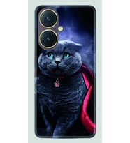 Vivo Y27 Kılıf Silikon Desen Özel Seri Super Cat 1666